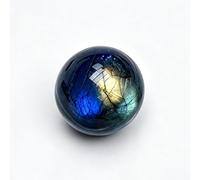 NIBHZ Boule de Cristal de Labradorite Naturelle - Boules de méditation en Forme de sphère de Cristal de Labradorite pour Sorcellerie et Boules décoratives,60~65mm