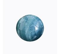NIBHZ Boule de Cristal de Quartz Bleu : sphère de guérison pour la décoration de la Maison et la méditation, pour Les Amis,45~50mm