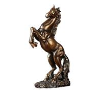NIBHZ Figurine Cheval, Statue en Résine Cheval Tressé, Bronze Moderne, Idéal pour La Maison/Bureau/Cafés/Décoration, Bronze Horse-17X8X30.5cm