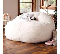NIBHZ Pouf en Mousse touffetée Douce pour Adultes, canapé Moelleux Paresseux en Tissu, Pouf Confortable, Pouf rembourré, canapé, Chaise de Lecture, Chaise Longue (Housse de Pouf Uniquement.),L