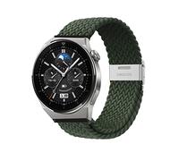 Niboow 22mm Bracelet pour Huawei Watch GT 5 Pro 46mm/GT 5 46mm/GT 4 46mm/GT 3 Pro 46mm/GT 3 46 mm/GT Runner/GT 2 46 mm/Watch 4 Pro, Tressée Bracelet pour Huawei Watch Buds/Watch 3 Pro - Vert