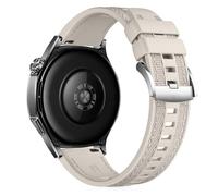 Niboow 22mm Bracelet pour Huawei Watch GT 6/GT 6 Pro/GT5/GT 5 Pro/GT 4/GT3/GT 2 Pro/GT2/Watch 5/Watch4/Watch3 Pro (46mm), Homme Femme Sport Silicone Bracelet pour Huawei Watch 4 Pro 48mm - Blanc