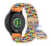 Niboow 22mm Bracelet Tressée pour Garmin Venu 3 45mm/Forerunner 265/255/255 Music/Venu 2, Nylon Magnétique Bracelet pour Huawei Watch GT 5 46mm/GT 5 Pro 46mm/GT 4 46mm/Watch 4 46mm/Watch 3-Coloré#75