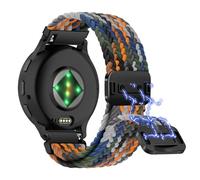 Niboow 22mm Bracelet Tressée pour Garmin Venu 3 45mm/Forerunner 265/255/255 Music/Venu 2, Nylon Magnétique Bracelet pour Huawei Watch GT 5 46mm/GT 5 Pro 46mm/GT 4 46mm/Watch 4 46mm/Watch 3-Couleur#51