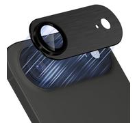 Niboow Caméra Arrière Protecteur Compatible avec iPhone Air (17 Air), [Anti-Rayures] Verre Trempé Alliage D'aluminium Caméra Lentille Coque, Protection écran pour iPhone Air (17 Air) - Noir