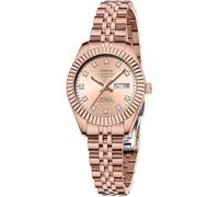 NIBOSI Montre Femme Analogue Quartz Cadran en Acier Inoxydable avec Affichage de la Date, Lumineux, Étanche, Gracieusement Classique, Luxe, Diamant, Élégante, Robe Montre pour Petits Poignets, Or rose