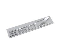 NIBOTT 3D métal 350Z Logo 370Z Lettres Badge Voiture Coffre Porte côté Autocollant Autocollant adapté for Nissan Fairlady 350Z emblème 370Z Autocollant Accessoires (Color : Chrome 350z)