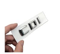 NIBOTT Autocollant 3D ABS Noir avec Lettres de Logo C 220 C200, Badge de Coffre de Voiture adapté for Mercedes Benz C220 W204 W205 C220, Accessoires Autocollants (Color : Chrome 14-16GwI)