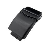 NIBOTT Boucle de bracelet de montre en acier inoxydable 18mm 20mm 22mm, adaptée au bracelet de montre, fermoir for Double bouton de verrouillage adapté for boucles de plongée fantôme(Schwarz,22mm)