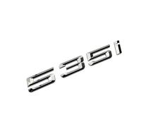 NIBOTT Logo d'insigne d'emblème de Coffre de Voiture d'abs 3D adapté for BMW 520i 525i 530i 535i 520d 525d 530d Xdrive E60 E39 E34 F10 Accessoires d'autocollant de Lettres(535 i)