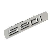 NIBOTT Logo d'insigne d'emblème de Coffre de Voiture d'abs 3D adapté for BMW 520i 525i 530i 535i 520d 525d 530d Xdrive E60 E39 E34 F10 Accessoires d'autocollant de Lettres(520 i)