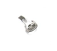 NIBOTT T04 montre boucle en acier inoxydable boucle de boucle de boucle pliante en acier inoxydable 14/16/18 / 20mm Fit for les montres de ballon bleu Cartier(Silver,18mm)
