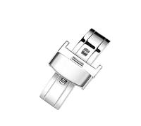 NIBOTT Uthai t05 Boucle de déploiement papillon boucle 316L fermoir en acier inoxydable double ajustement pliant for les bandes de montre Bracelet 12 14 16 18 20 22 24mm(22mm)