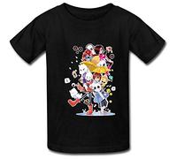 nicai Incomparable Go to Play Undertale Kid T Shirt Black M