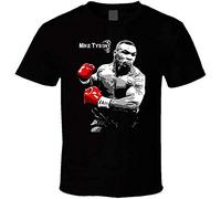 nicai Mike Tyson T Shirt Black XL