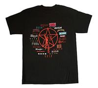 nicai Rush - Evolution of Logo T Shirt Merch Traffic Merch XXL