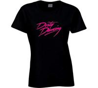 nicai Sunshine T Shirts Dirty Dancing Top Movies of The 80S Cool Grunge Look T Shirt Black S