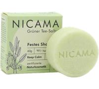 NICAMA Shampoing Solide - Thé vert - Sauge