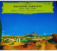 Nicanor Zabaleta - Harp, Music of Albeniz, De Falla, Granados, Turina u.a. LP