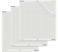 Nicapa Lot de 3 tapis de découpe pour Silhouette Cameo 4/3/2/1 - Adhérence forte - Adhésifs, flexibles, antidérapants - Avec grilles - Pour couture et loisirs créatifs - Violet, 30,5 x 30,5 cm