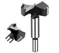 NICAVKIT 50mm Foret Forstner en Carbure de tungstène pour Bois Dur et Contreplaqué, Kit d'outils pour bois et plastique