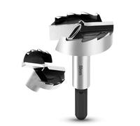 NICAVKIT 50mm Mèche Forstner Foret à Ailettes Plates, Foret à Bois Multi-Dents, Meche Bois Avec tige hexagonale Pour Le Perçage Dans Le Bois, Le Plastique, Le Contreplaqué