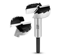 NICAVKIT Foret Forstner professionnel 40 mm pour bois, 40 mm Forstner avec tige hexagonale, foret à bois, foret artificiel, pour bois