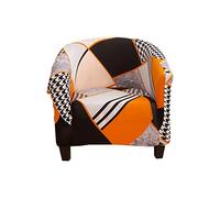 NICCEN Housse Fauteuil Club Extensible Housse de Fauteuil Housses de Fauteuil Housse de canapé antidérapante Housse de canapé élastique pour comptoir de Bar Salon -16
