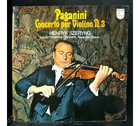 Niccolò Paganini - 6500 175 HENRYK SZERYNG Paganini Violin Concerto 3 LP