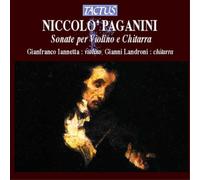 Niccolò Paganini – Sonates pour violon et guitare (Iannetta, violon & Landroni, guitare) – Tactus