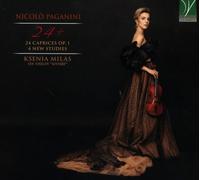 Ksenia Milas – 24+ (24 Caprices, Op. 1, 4 nouvelles études) – CD – Da Vinci