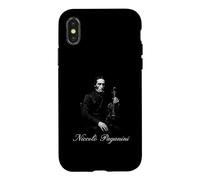 Niccolò Paganini Romantic Era Violon Virtuose Portrait Coque pour iPhone X/XS