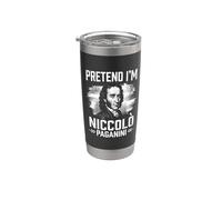 Niccolo Paganini Violoniste Musique classique Gobelet isotherme en acier inoxydable double paroi