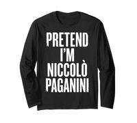 Niccolo Paganini Violoniste Musique Classique Manche Longue