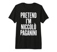 Niccolo Paganini Violoniste Musique Classique T-Shirt Haut de Gamme
