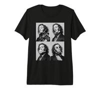 Niccolo Paganini Violoniste Musique Classique T-Shirt Haut de Gamme