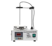 NICCOO Agitateur Magnétique, Numérique Mélangeur Magnétique de Laboratoire avec écran LED Agitateurs Magnétiques de Laboratoire Agitateur Magnétique Chauffant Digital 212℃/100℃
