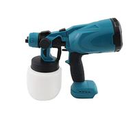 NICCOO Pistolet a Peinture,120W Pistolet à Peinture Électrique 800ml avec 3 busespour Intérieur et Extérieur de Maison, Armoires, Clôtures, Plafonds