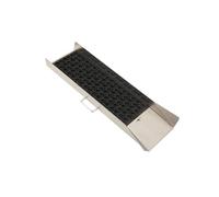 NICCOO Rampe d'Orpaillage Pliante en Alliage d'Aluminium, Kit d'Orpaillage Portable, avec Tapis d’Orpaillage, Matériels pour Prospecteur d’Or, Rivière, Ruisseau, Orpaillage, Prospection, Dragage