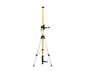 NICCOO Trépied de Niveau Laser 3M, Filetage 1/4“-20＆5/8“-11, Réglable en Hauteur 48-84 cm avec Niveau à Bull Intégré, Support Robuste, Trépied en Aluminium Léger à Poteau Extensible pour Scanner Laser