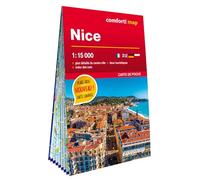 Nice 1/15.000 (carte format poche laminée - plan de ville)