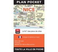 Nice, Alpes-Maritimes - Plan de ville "pocket" | Blay Foldex