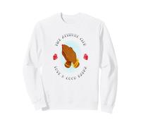 Nice Attitude Club Love & Good Karma (déclaration Positive) Sweatshirt