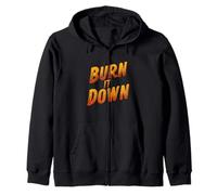 Nice Burn It Down Discours pour garçons et Filles Sweat à Capuche