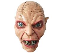 nice--buy Gollum Masque d'Halloween avec anneaux de divinité pour déguisement de clown effrayant, Multicolore, M