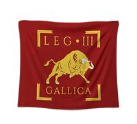Nice Captain Ligio III Galica - Tapisserie murale - Motif Légion romaine - 100 x 125 cm