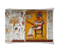 Nice Captain Poster en tissu imprimé portrait des 99 grands rois, reines et dirigeants du monde (Ramesses II)