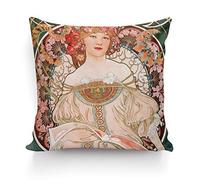 Nice Captain Taie d'oreiller avec Inscription Alphonse » 16x16 inch N°2