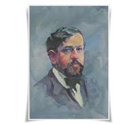 Nice Captain Top 50 Classical Composers Poster Portrait Musicien A3 Impressions Art Mural Décor (08 C. Debussy)
