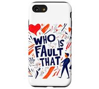 Nice, C'est la faute de Qui Cette déclaration Coque pour iPhone SE (2020) / 7/8